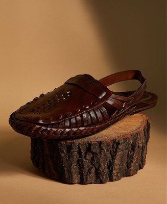 Kolhapuri Men Sandals(Brown , 9)