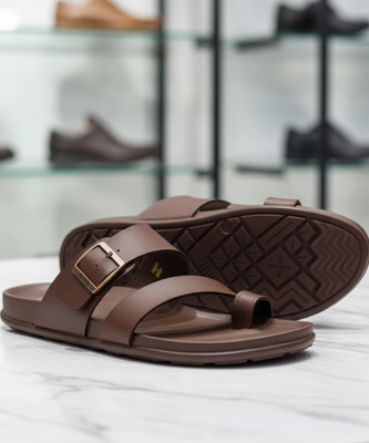 Lehar Soft and Comfortable Orthopedic Pain Relief Men Sandals(Brown , 9)