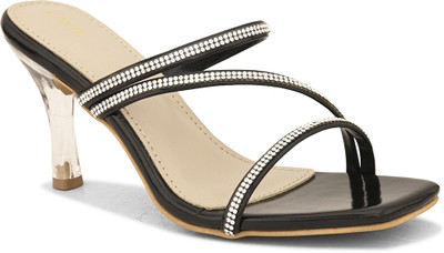 LAVIE Women Heels(Black , 4)