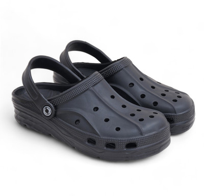 HOTSTYLE Men Clogs(Black , 8)