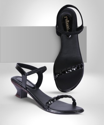 Legsway Women Black Heels