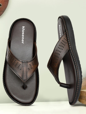 Klusener Men Casual(Brown , 10)