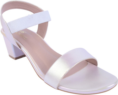 Walk Shoes Women Heels(White , 6)