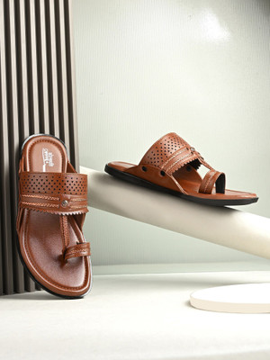 PROVOGUE Men Sandals(Tan , 10)