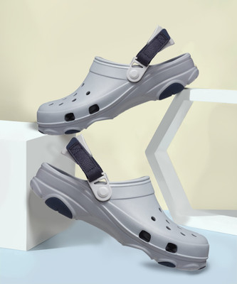 CROCS Bayaband Men Clogs(Grey , 10 UK/India)