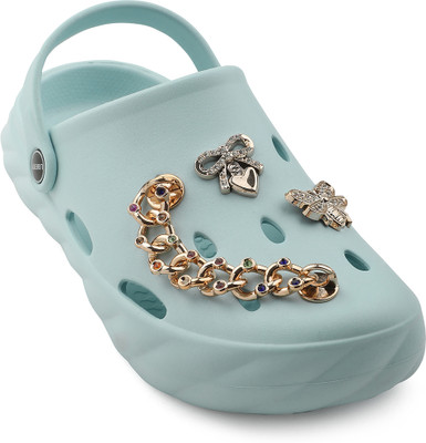 LIBERTY Women Clogs(Blue , 6)