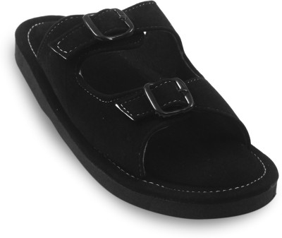 Apratim Men Sandals(Black , 9)