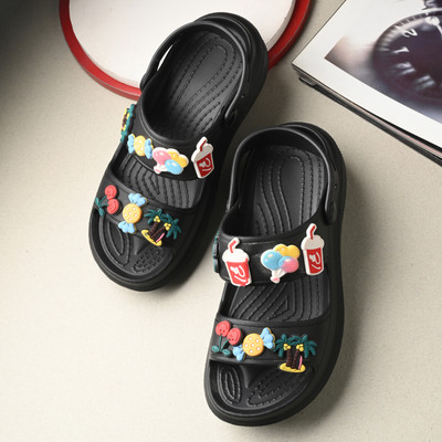 Layasa Women Clogs(Black , 6)