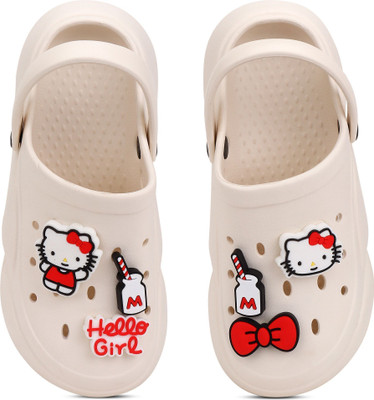 Cassiey Women Clogs(Beige , 5)