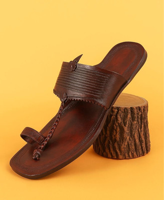 Kolhapuri Men Sandals(Brown , 8)