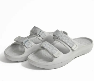 BOKZZON Men Sandals(Grey , 6)