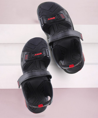 Sparx SS 585 Men Sandals(Black, Red , 8)