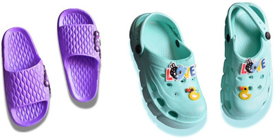 footpedia Women Wedges(Purple, Multicolor , 6)