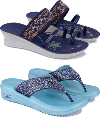 BERSACHE Women Clogs(Multicolor , 6)