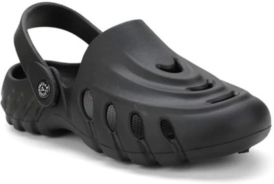 PeniLo Men Clogs(Black , 9)