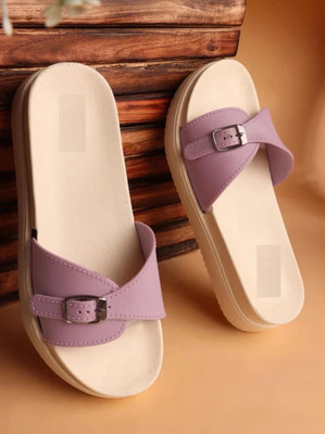 Deals4you Women Flats(Purple , 8)
