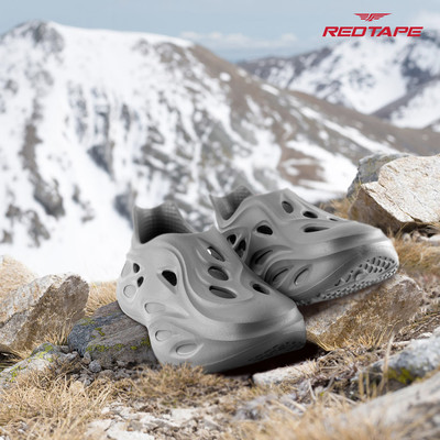 RED TAPE Men Clogs(Grey , 7)