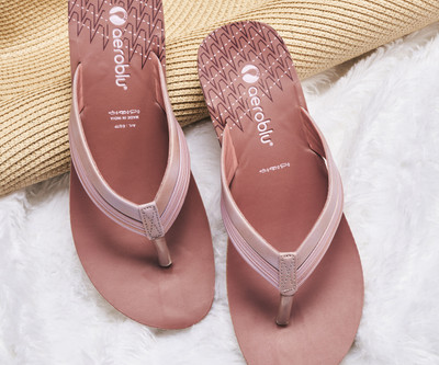 Aeroblu Women Flats(Pink , 5)