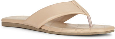 Bata Women Flats(Beige , 3)