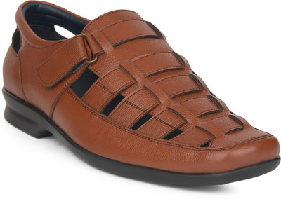 Bata Men Sandals(Brown , 7)