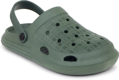 Hygear Men Clogs(Olive , 7)