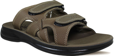 UNITEDS PU Men Sandals(Brown , 5)