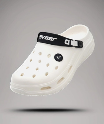 Svaar Men Clogs(White , 9)