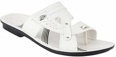 Pu-Pine Trending Stylish Slipper Flipflop Men Sandals(White , 8)