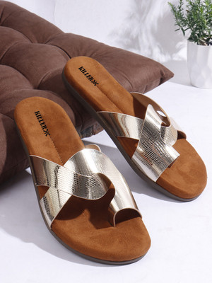 KILLER Women Flats(Gold , 4)