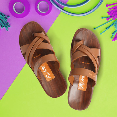 Appoxy Men Flats(Tan , 10)