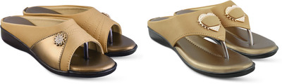 hunyza footwear Women Flats(Beige, Beige , 8)