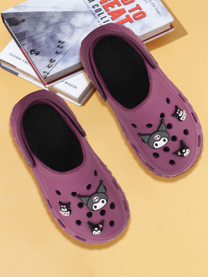 GOKIK Women Clogs(Purple , 7)