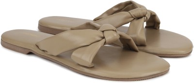 FOREVER 21 Women Flats(Tan , 7)