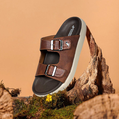 KazarMax Premium Men Sandals(Tan , 8)