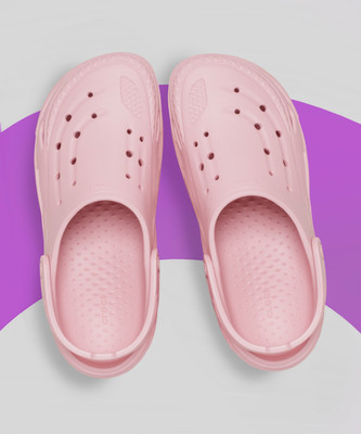 CROCS Off Grid Women Clogs(Pink , 4 UK/India)