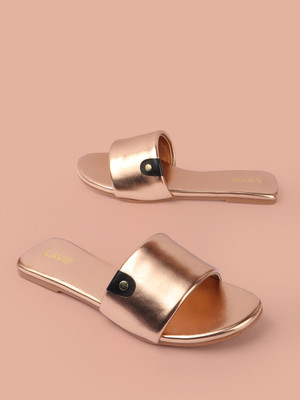LAVIE Women Flats(Gold , 6)