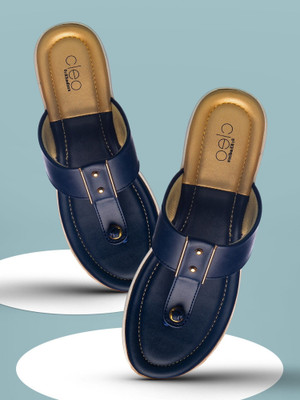 Khadim's Women Flats(Blue , 4)