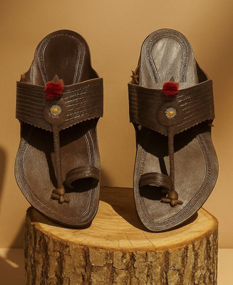 Kolhapuri Men Sandals(Brown , 10)