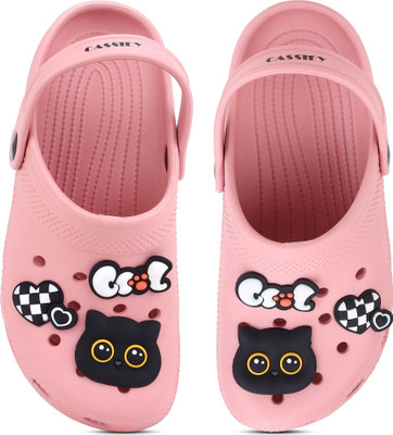 Cassiey Women Clogs(Pink , 4)