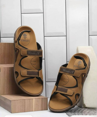 Wombley Men Sandals(Silver , 10)