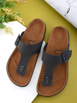 Umberto Men Sandals(Black , 10)