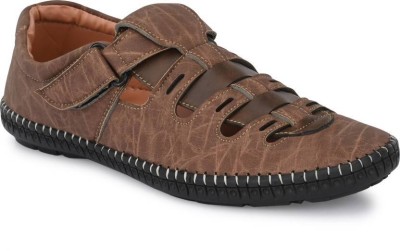 Men's Avenue Men Sandals(Brown , 10)