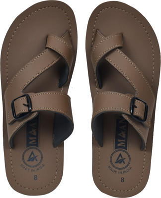 Maan Men Sandals(Brown , 10)