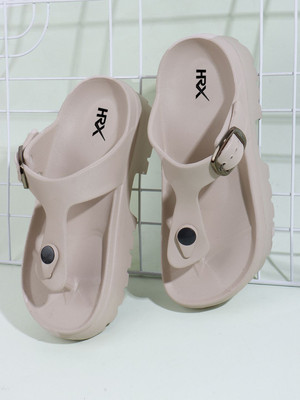 HRX by Hrithik Roshan Women Clogs(Beige , 6)