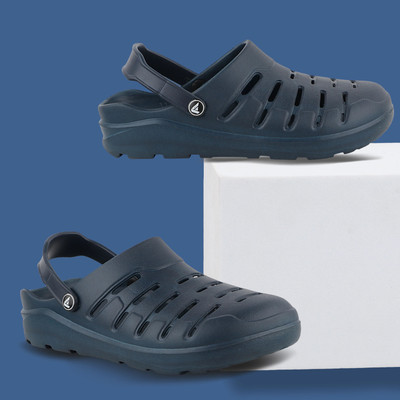 FUEL Men Clogs(Navy , 7)