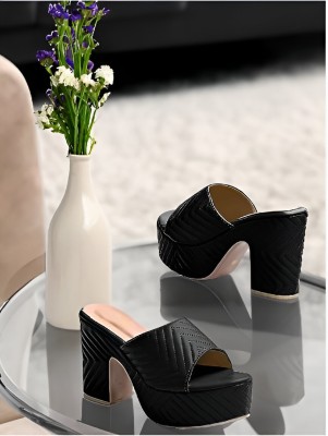 Kliev Paris Women Black Heels