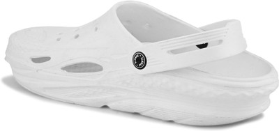 HRX by Hrithik Roshan Ultra-Soft Waterproof Lightweight EVA with Adjustable Back Strap Daily Wear Men Sandals(White , 6)