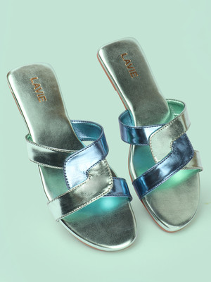 LAVIE Women Flats(Green , 6)