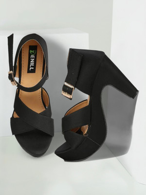 Denill Women Heels(Black , 3)