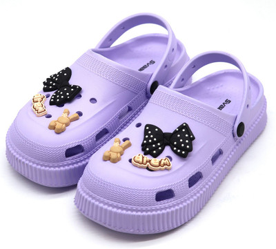 Svaar Women Clogs(Purple , 7)